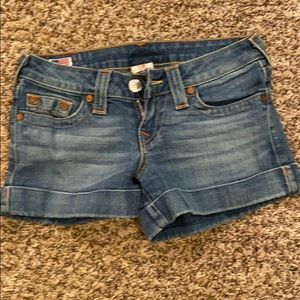 True religion jean shorts